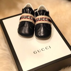 Baby size 18 Gucci Ace Logo Strap
